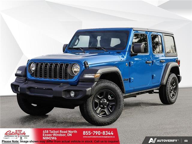 2026 Jeep Wrangler Sport (Stk: 26244) in Essex-Windsor - Image 1 of 24