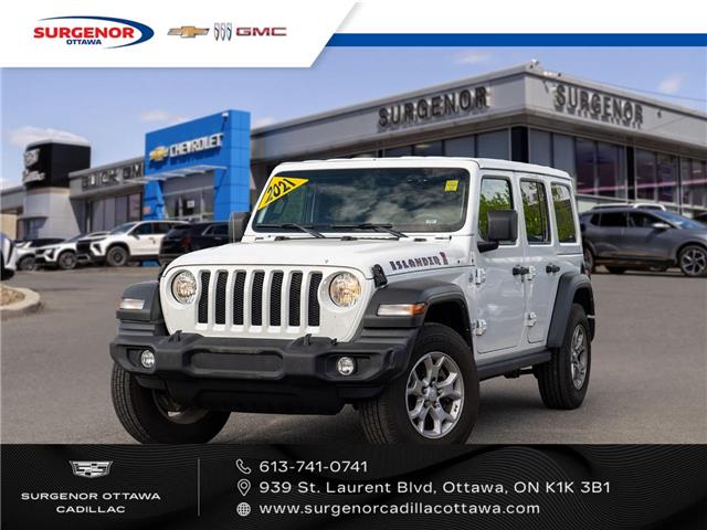 2021 Jeep Wrangler Unlimited Sport (Stk: R26238A) in Ottawa - Image 1 of 18
