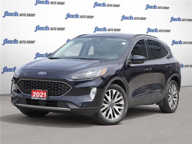 2021 Ford Escape Titanium Hybrid (Stk: U26F24A) in London - Image 1 of 27