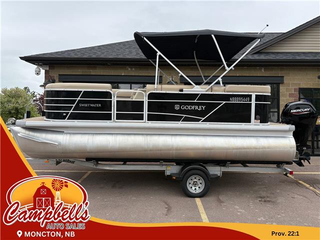 2023 - GODFREY SWEETWATER 2086 Pontoon Boat (Stk: B-41I223) in Moncton - Image 1 of 20