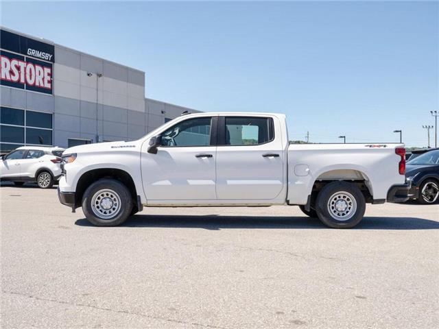 2024 Chevrolet Silverado 1500 Work Truck | SUPER CREW | 4WD | LOW KM (Stk: U3305) in Grimsby - Image 3 of 19