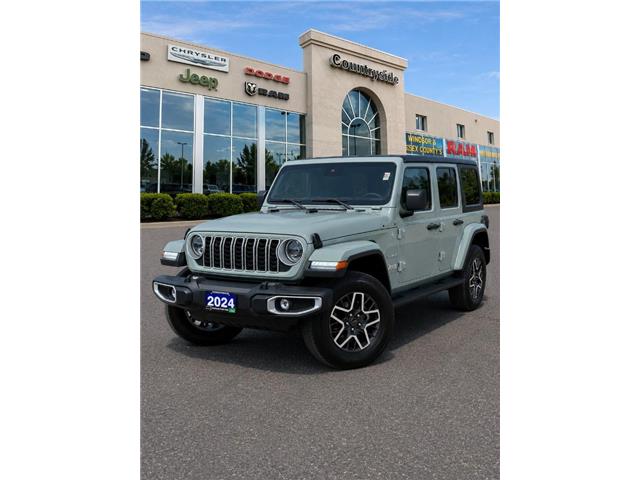 2024 Jeep Wrangler Sahara (Stk: PV12284) in Essex-Windsor - Image 1 of 16