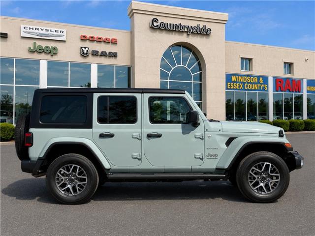 2024 Jeep Wrangler Sahara (Stk: PV12284) in Essex-Windsor - Image 4 of 16