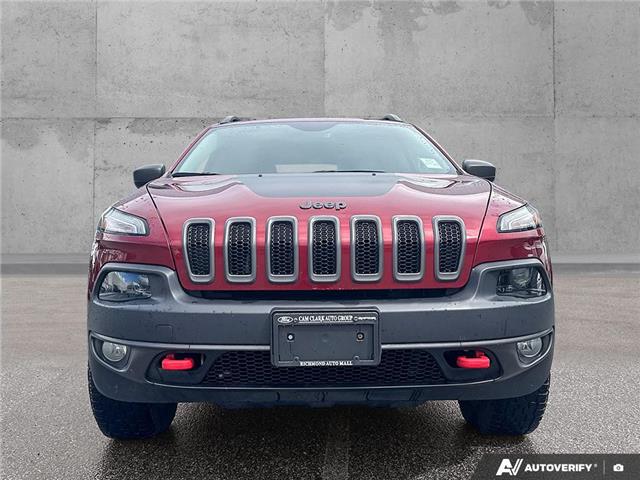 2017 Jeep Cherokee Trailhawk (Stk: T64486) in Richmond - Image 2 of 25
