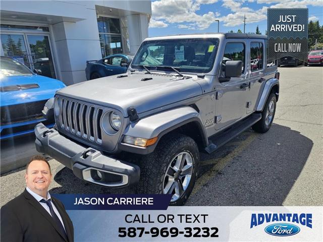 2020 Jeep Wrangler Unlimited Sahara (Stk: T25718A) in Calgary - Image 2 of 16