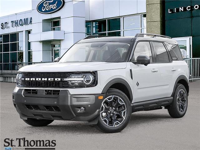 2026 Ford Bronco Sport Outer Banks (Stk: S6729) in St. Thomas - Image 1 of 10
