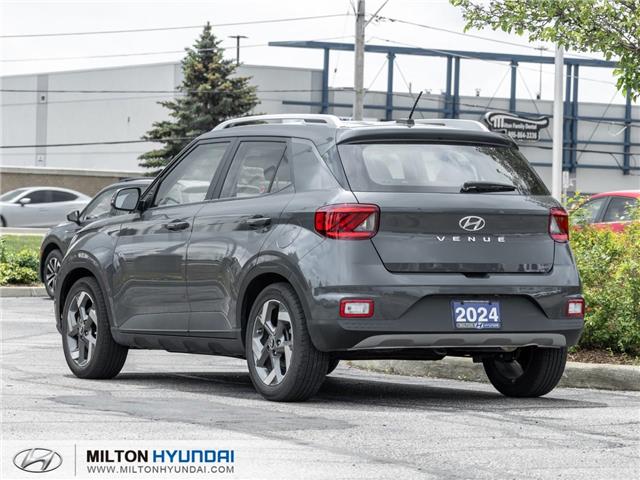 2024 Hyundai Venue Ultimate w/Black Interior (IVT) (Stk: 296082) in Milton - Image 5 of 24