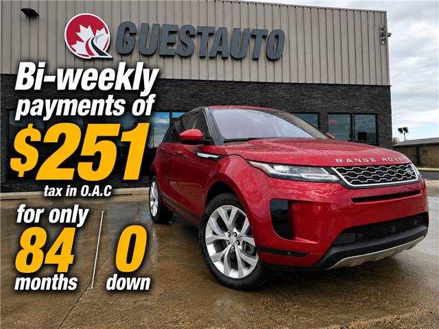 2020 Land Rover Range Rover Evoque SE in Saskatoon - Image 1 of 12