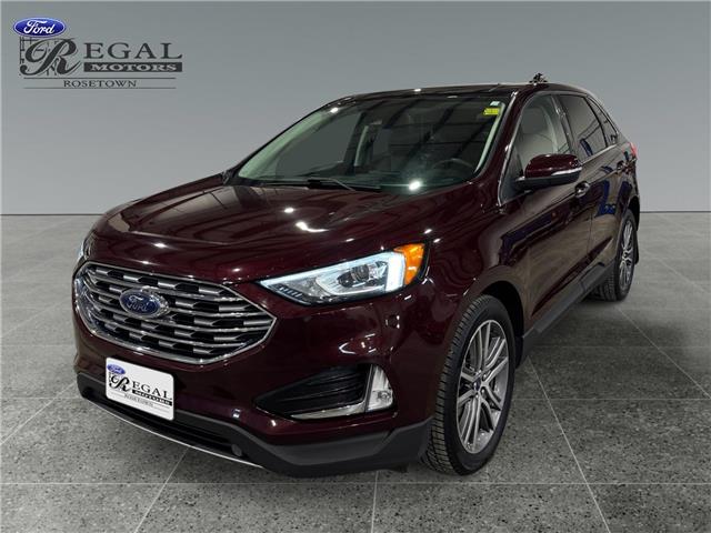2021 Ford Edge Titanium (Stk: T0010A) in ROSETOWN - Image 7 of 17