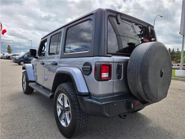 2020 Jeep Wrangler Unlimited Sahara (Stk: T25718A) in Calgary - Image 7 of 16