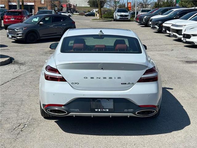2022 Genesis G70 3.3T Sport (Stk: 26U1303) in Aurora - Image 4 of 20