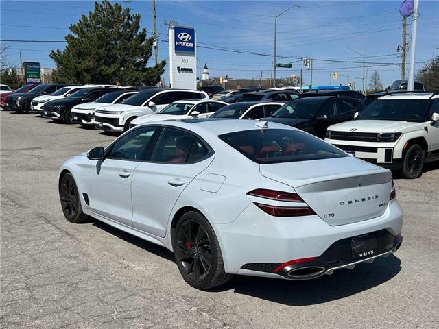 2022 Genesis G70 3.3T Sport (Stk: 26U1303) in Aurora - Image 5 of 20