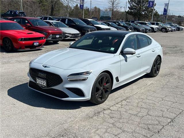 2022 Genesis G70 3.3T Sport (Stk: 26U1303) in Aurora - Image 6 of 20