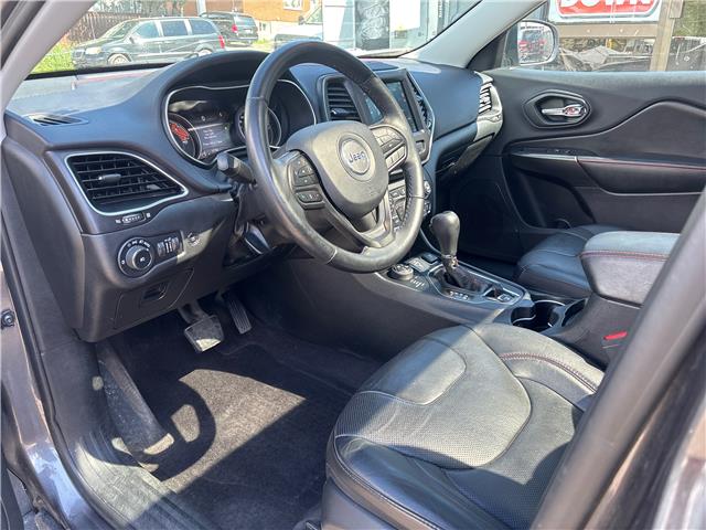 2019 Jeep Cherokee Trailhawk (Stk: ZTRAIL) in Sudbury - Image 11 of 17