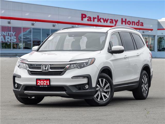 2021 Honda Pilot EX-L Navi (Stk: 23U12532) in North York - Image 1 of 28