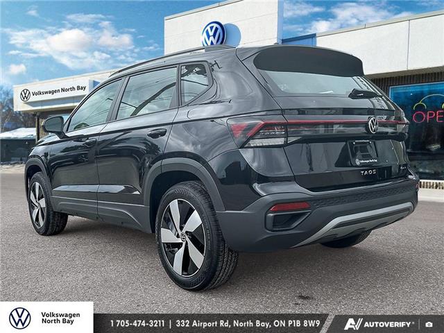 2026 Volkswagen Taos Trendline (Stk: 26158-new) in North Bay - Image 4 of 24