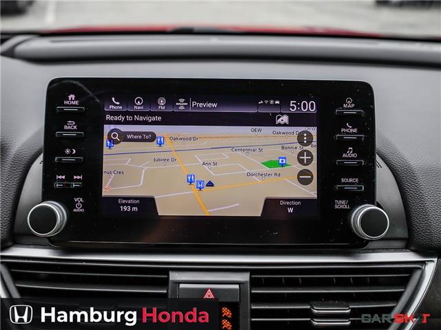2018 Honda Accord Touring (Stk: U7753) in Niagara Falls - Image 23 of 28