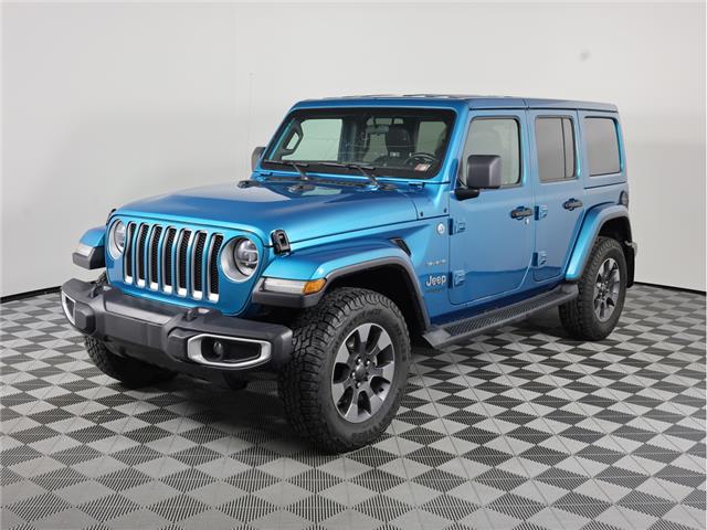 2019 Jeep Wrangler Unlimited Sahara (Stk: A21077) in Calgary - Image 1 of 21