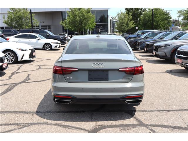 2020 Audi A4 2.0T Progressiv (Stk: 22U4030) in Mississauga - Image 4 of 30