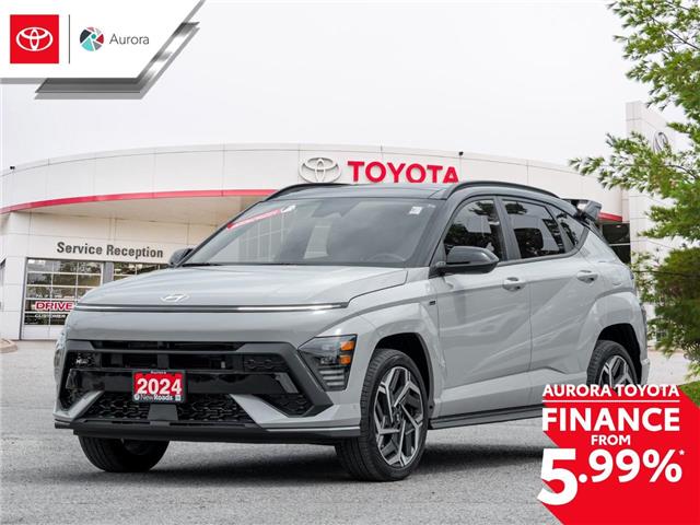 2024 Hyundai Kona 1.6T N Line Ultimate w/Two-Tone Roof (Stk: 369381) in Aurora - Image 1 of 28