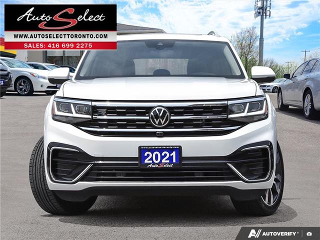 2021 Volkswagen Atlas R-Line (Stk: 2TVEVR) in Scarborough - Image 2 of 28 2021 Volkswagen Atlas R-Line (Stk: 2TVEVR) in Scarborough - Image 2 of 28