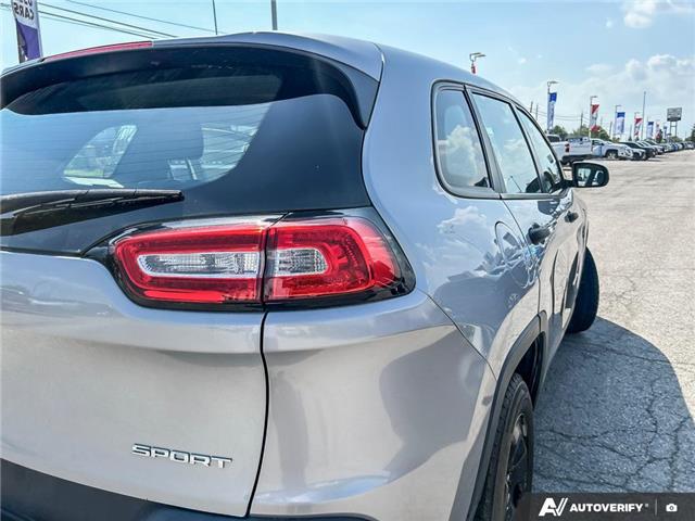 2014 Jeep Cherokee Sport (Stk: T625AAZ) in Grimsby - Image 11 of 25
