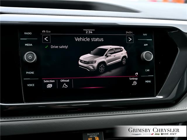 2022 Volkswagen Taos Highline (Stk: U6432) in Grimsby - Image 28 of 31