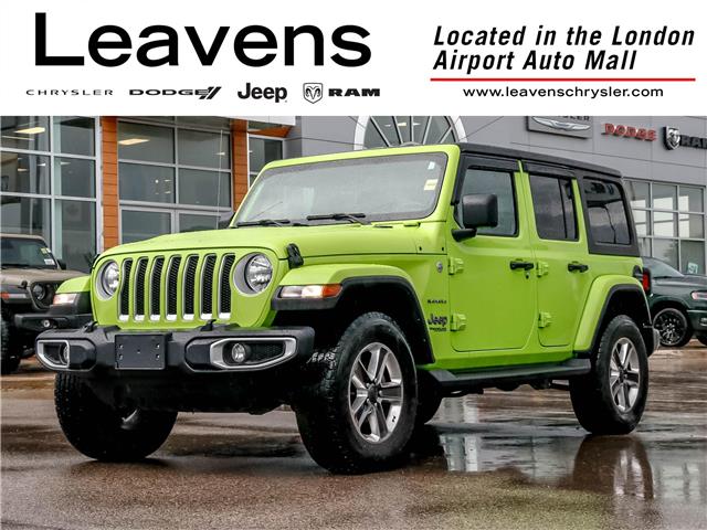 2021 Jeep Wrangler Unlimited Sahara (Stk: 15-26478A) in London - Image 1 of 26