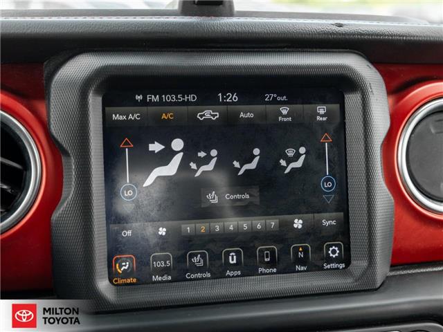 2020 Jeep Gladiator Rubicon (Stk: 163345) in Milton - Image 21 of 28