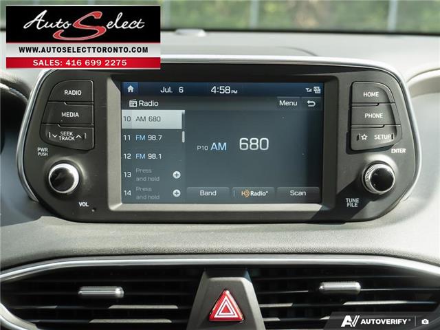2019 Hyundai Santa Fe Luxury (Stk: 1THFVW1) in Scarborough - Image 17 of 29