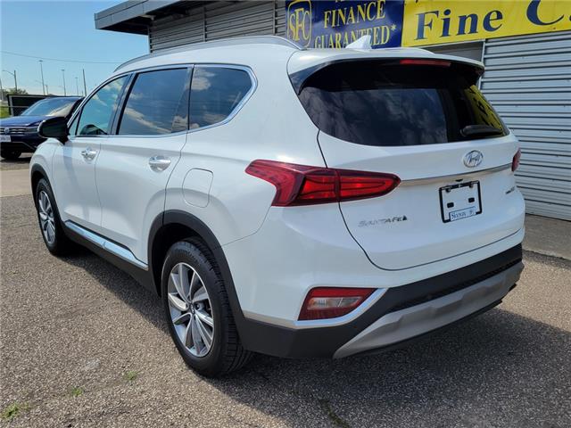 2019 Hyundai Santa Fe LUXURY AWD|PANO ROOF |LEATHER |LANE ASSIST|360 CAM (Stk: H23001A) in St. Catharines - Image 4 of 29