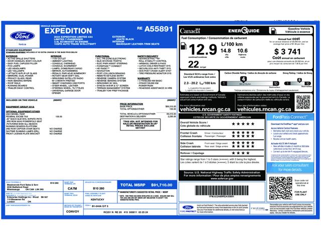 2024 Ford Expedition Limited (Stk: P245891) in Grimsby - Image 3 of 27