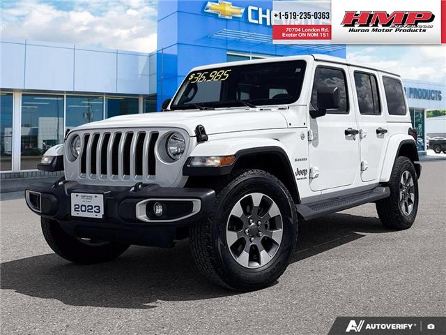 2023 Jeep Wrangler Sahara (Stk: 108442) in Exeter - Image 1 of 29