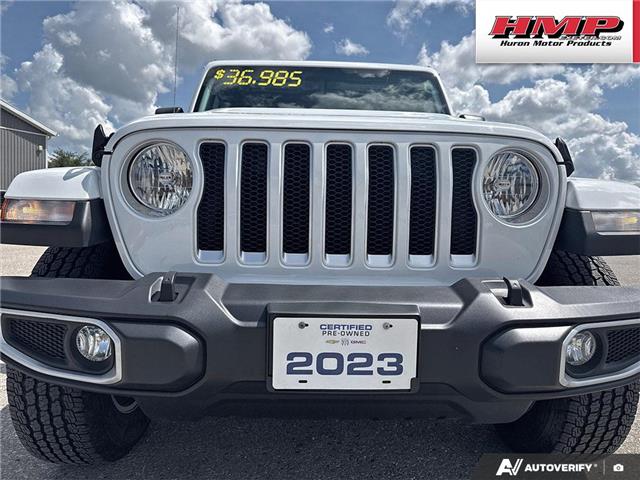 2023 Jeep Wrangler Sahara (Stk: 108442) in Exeter - Image 9 of 29