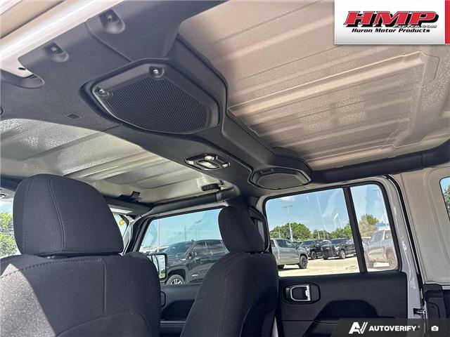 2023 Jeep Wrangler Sahara (Stk: 108442) in Exeter - Image 25 of 29