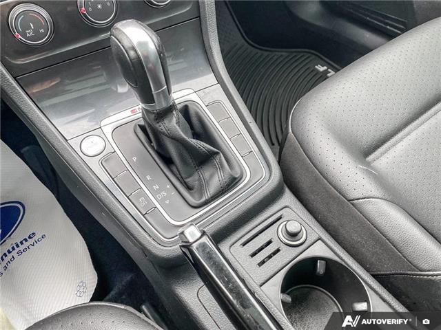 2018 Volkswagen Golf SportWagen 1.8 TSI Comfortline (Stk: MFLNH021AX) in Sault Ste. Marie - Image 18 of 25