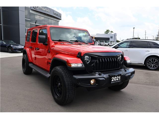 2021 Jeep Wrangler Unlimited Sahara (Stk: 1726M30436A) in London - Image 7 of 31