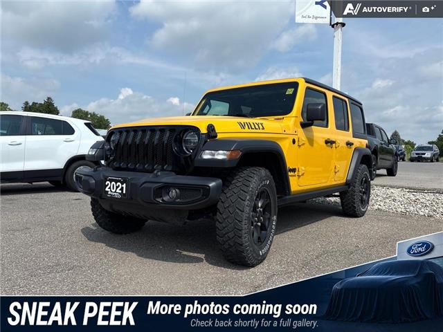 2021 Jeep Wrangler Unlimited Sport (Stk: A1024) in Brantford - Image 1 of 1