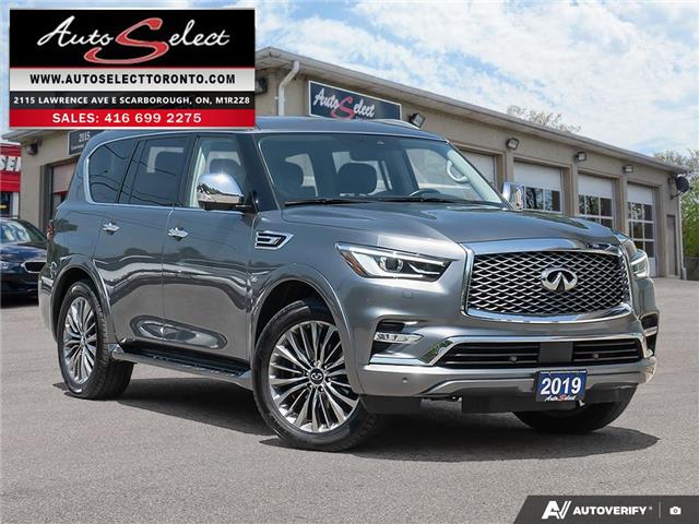 2019 Infiniti QX80 LUXE 7 Passenger (Stk: 1TQX8G1) in Scarborough - Image 1 of 33