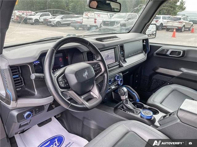 2022 Ford Bronco Black Diamond (Stk: MFLFH448B) in Sault Ste. Marie - Image 13 of 25