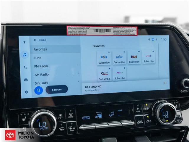 2025 Toyota Highlander Hybrid Limited (Stk: 656911) in Milton - Image 24 of 36