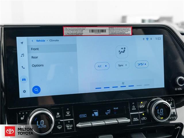 2025 Toyota Highlander Hybrid Limited (Stk: 656911) in Milton - Image 25 of 36