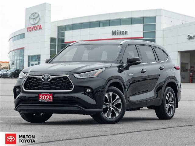 2021 Toyota Highlander Hybrid XLE (Stk: 529236) in Milton - Image 1 of 29