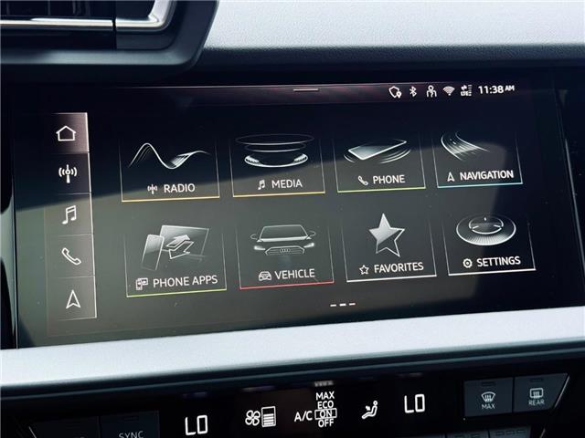 2025 Audi A3 40 Progressiv (Stk: 2-13906A) in Oshawa - Image 37 of 50