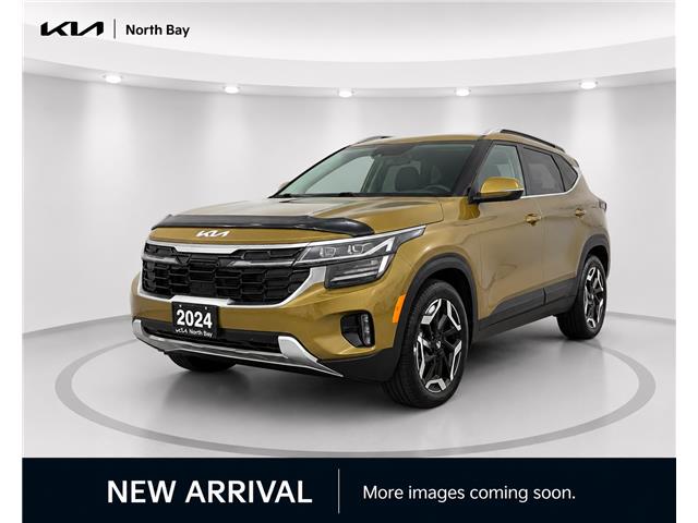 2024 Kia Seltos SX w/Black Interior Green with 38,578km at $29,991