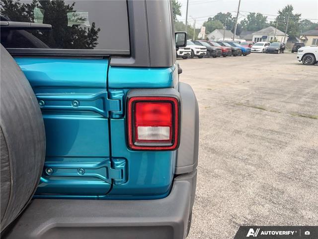 2020 Jeep Wrangler Unlimited Sport (Stk: ELC138) in St. Thomas - Image 9 of 23