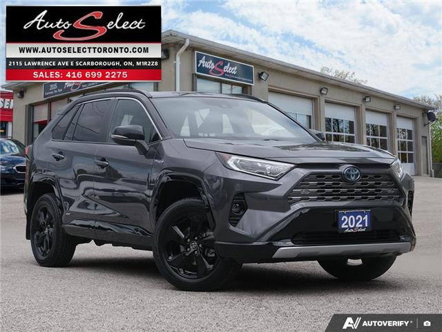2021 Toyota RAV4 Hybrid XLE (Stk: 21RHTV2) in Scarborough - Image 1 of 28