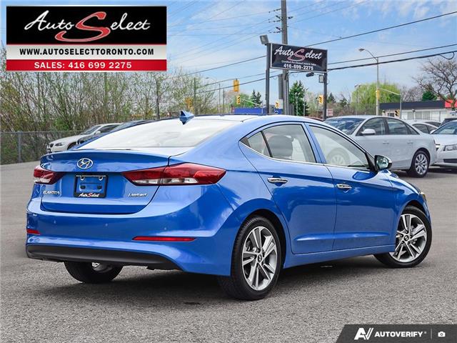 2017 Hyundai Elantra Limited (Stk: 1TBE187) in Scarborough - Image 4 of 28