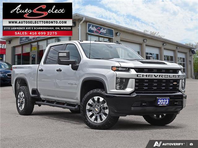 2023 Chevrolet Silverado 2500HD Custom (Stk: 23TVFHD) in Scarborough - Image 1 of 28