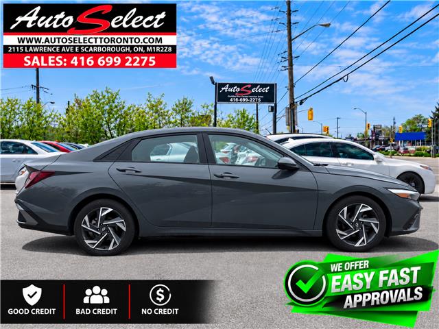 2024 Hyundai Elantra Preferred w/Tech Package (Stk: 24THEX1) in Scarborough - Image 3 of 5